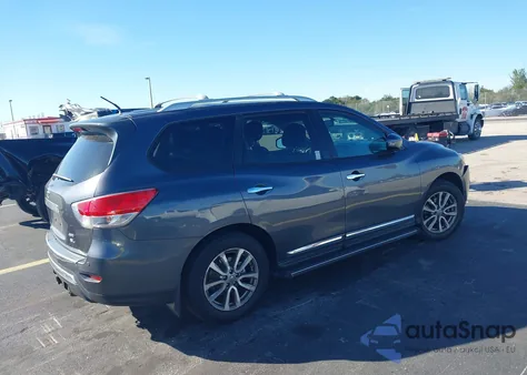 2014 Nissan Pathfinder Sl z USA, uszkodzony, nr VIN 5N1AR2MM6EC680717